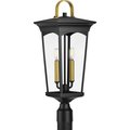 Progress Lighting Chatsworth Collection Black Two-Light Post Lantern P540067-031